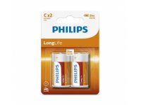 Baterie Philips C R14 1,5V Long Life 1ks